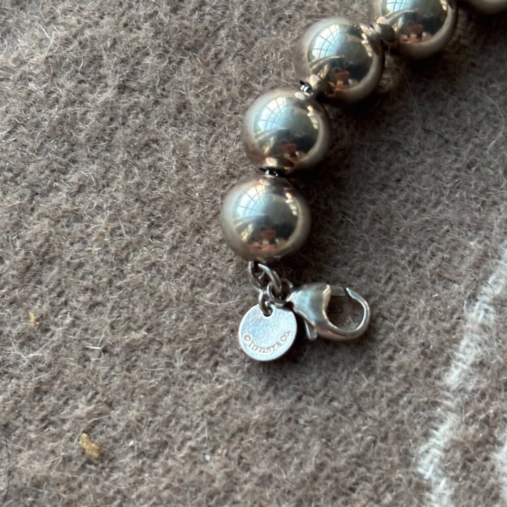 Vintage Tiffany & Co. Hardwear Ball Necklace in Sterling Silver - Picture 5 of 6